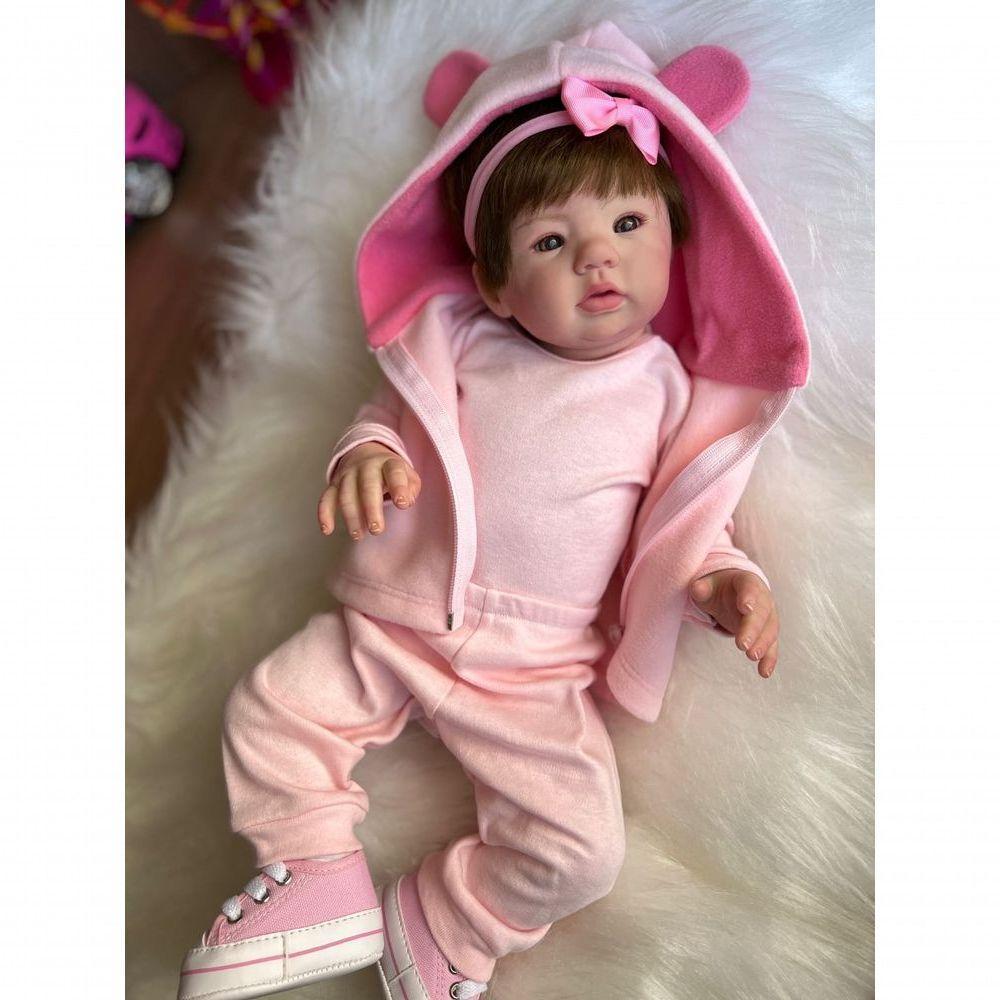 Bebê Reborn Gabi - Kit Simples Corpo Do Bebê Vinil - 1
