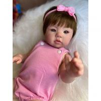 Bebê Reborn Bia - Kit Simples Corpo Do Bebê Tecido - 1