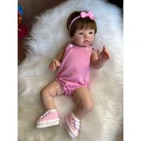 Bebê Reborn Bia - Kit Simples Corpo Do Bebê Tecido - 6