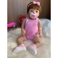 Bebê Reborn Bia - Kit Simples Corpo Do Bebê Tecido - 10