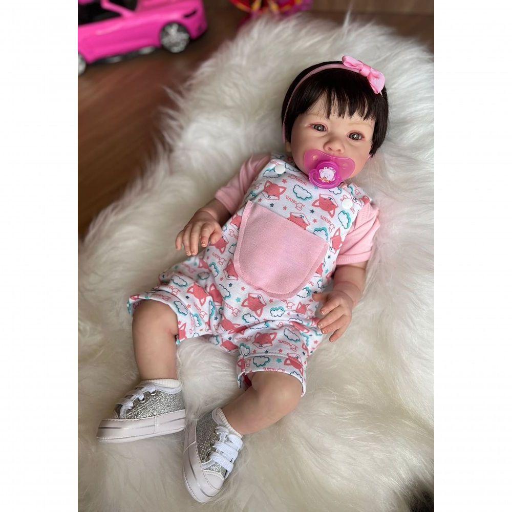 Bebê Reborn Pietra - Kit Completo Corpo Do Bebê Tecido - 2