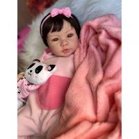 Bebê Reborn Nina - Kit Completo Corpo Do Bebê Tecido - 1