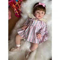 Bebê Reborn Elisa - Kit Simples Corpo Do Bebê Tecido - 7