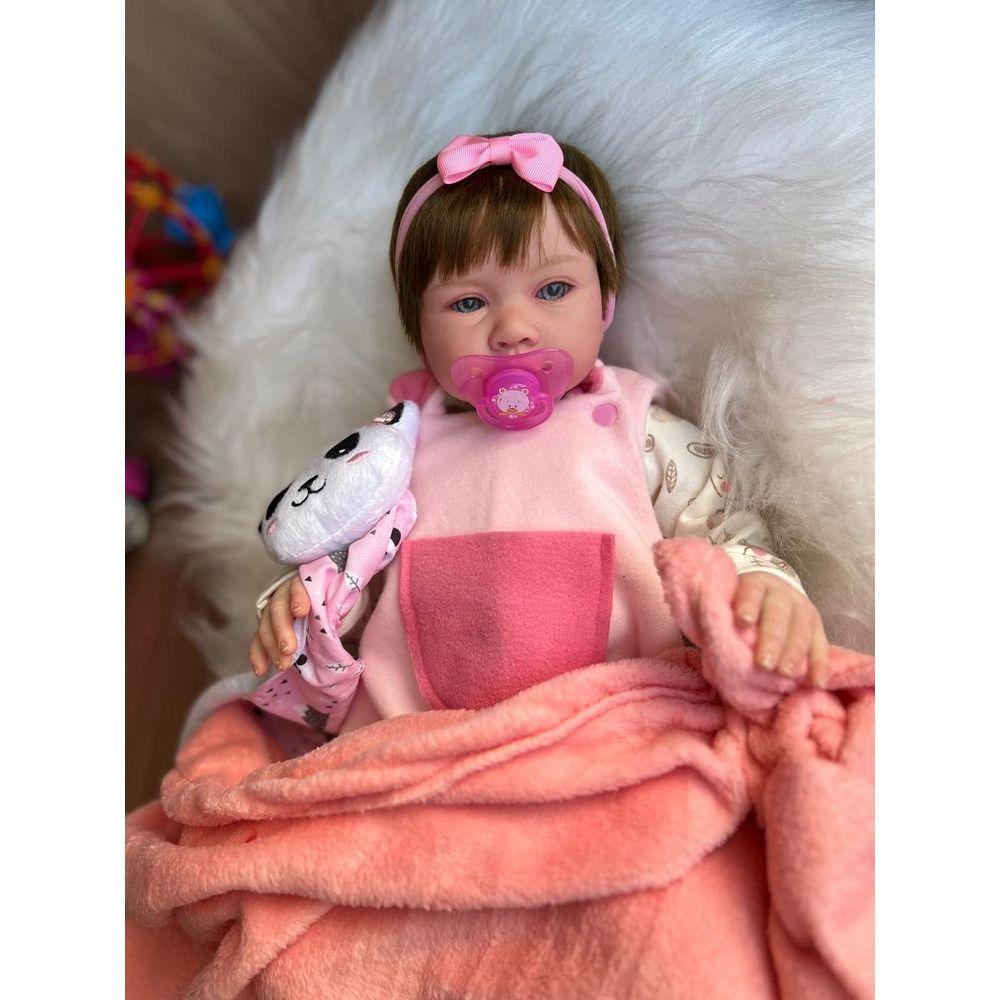 Bebê Reborn Duda - Kit Completo Corpo Do Bebê Vinil - 6