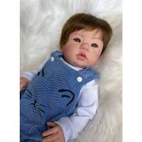 Bebê Reborn Theo - Kit Simples Corpo Do Bebê Tecido - 5