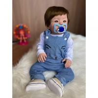 Bebê Reborn Theo - Kit Simples Corpo Do Bebê Tecido - 9