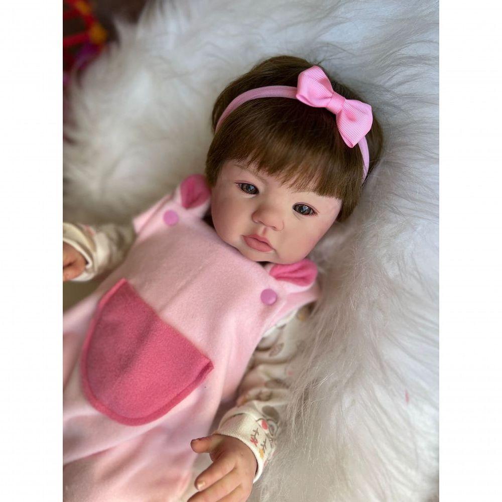 Bebê Reborn Maria - Kit Simples Corpo Do Bebê Vinil - 4