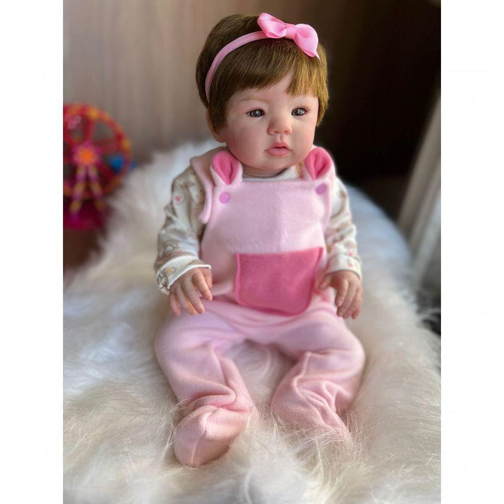 Bebê Reborn Maria - Kit Simples Corpo Do Bebê Vinil - 5