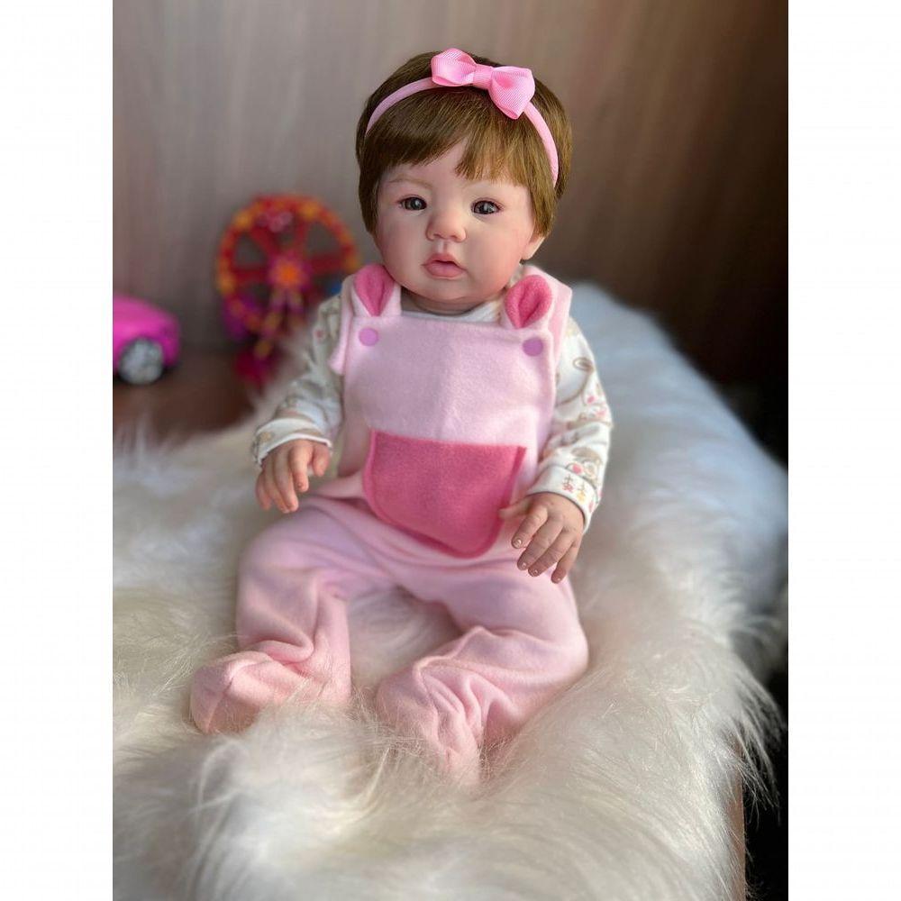 Bebê Reborn Maria - Kit Simples Corpo Do Bebê Vinil - 7