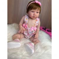 Bebê Reborn Bella - Kit Simples Corpo Do Bebê Tecido - 6