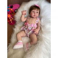 Bebê Reborn Luiza - Kit Completo Corpo Do Bebê Tecido - 3