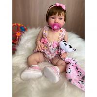 Bebê Reborn Luiza - Kit Completo Corpo Do Bebê Tecido - 10