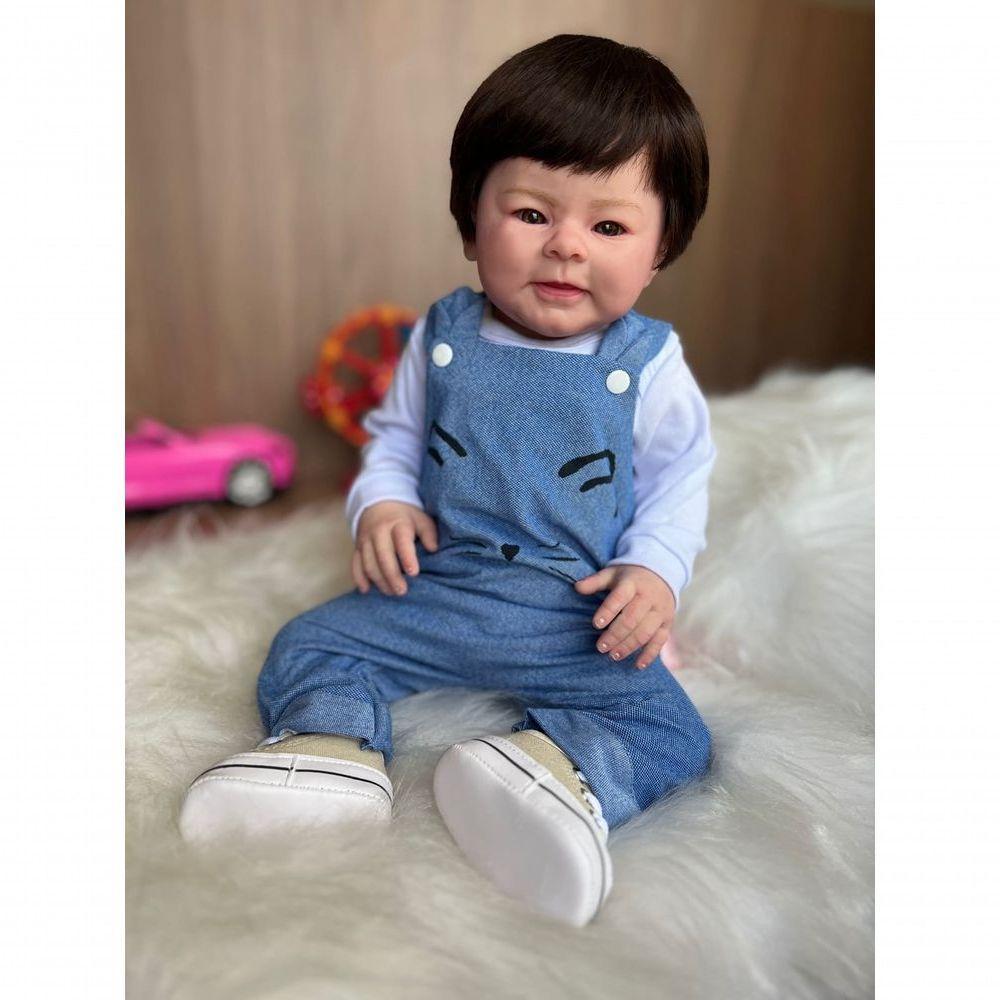 Bebê Reborn Miguel - Kit Simples Corpo Do Bebê Tecido - 2