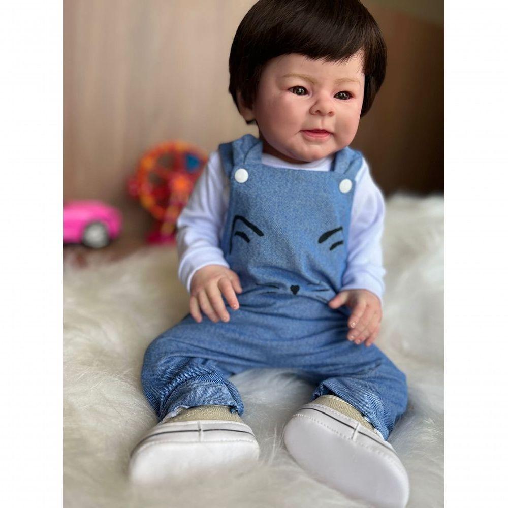 Bebê Reborn Miguel - Kit Simples Corpo Do Bebê Tecido - 6