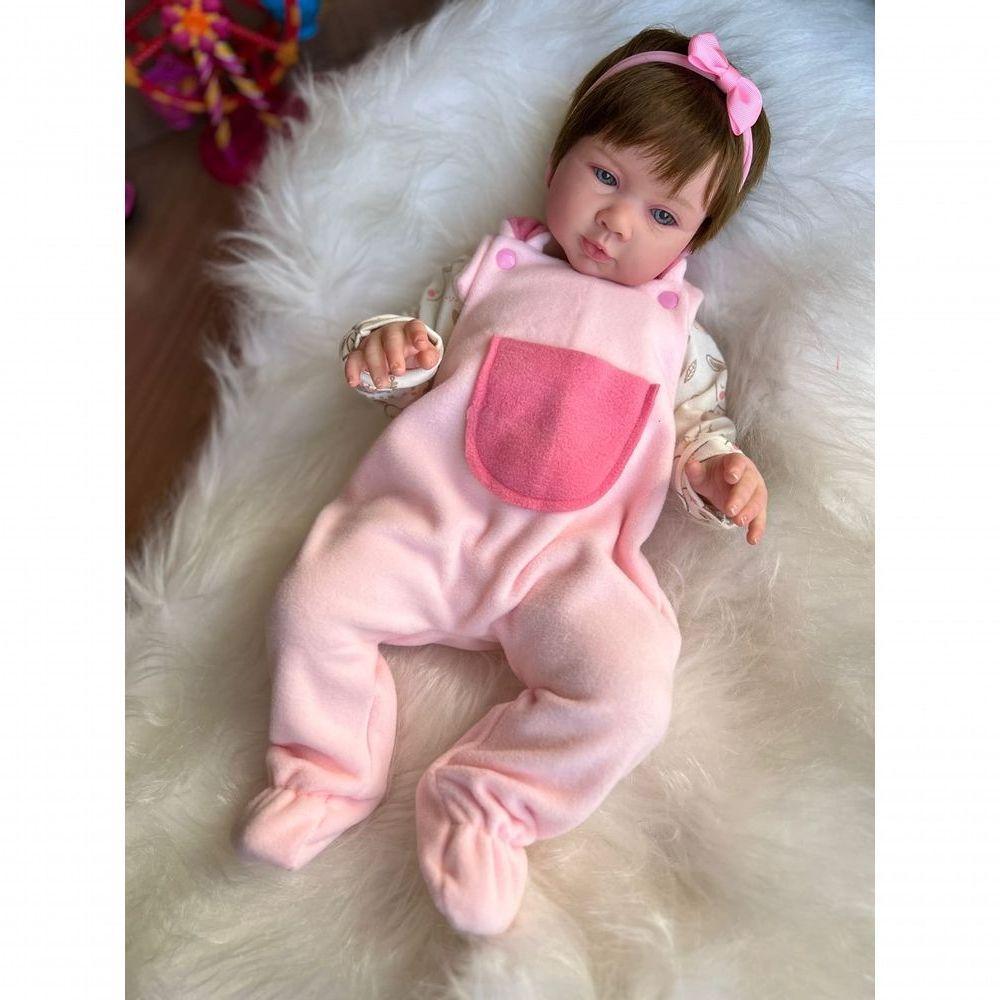 Bebê Reborn Duda - Kit Simples Corpo Do Bebê Tecido - 2