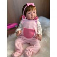 Bebê Reborn Duda - Kit Simples Corpo Do Bebê Tecido - 17