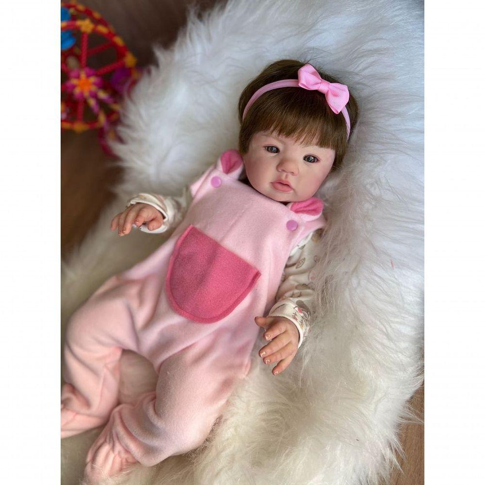 Bebê Reborn Maria - Kit Simples Corpo Do Bebê Tecido - 10