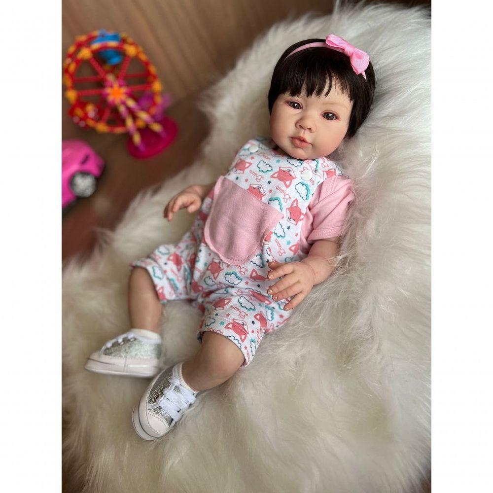 Bebê Reborn Pietra - Kit Simples Corpo Do Bebê Tecido - 1