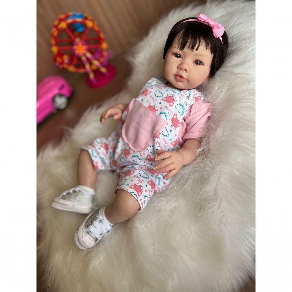 Bebê Reborn Pietra - Kit Simples Corpo Do Bebê Tecido - 7