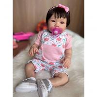 Bebê Reborn Pietra - Kit Simples Corpo Do Bebê Tecido - 8