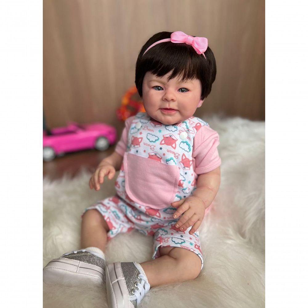 Bebê Reborn Valentina - Kit Simples Corpo Do Bebê Tecido - 1