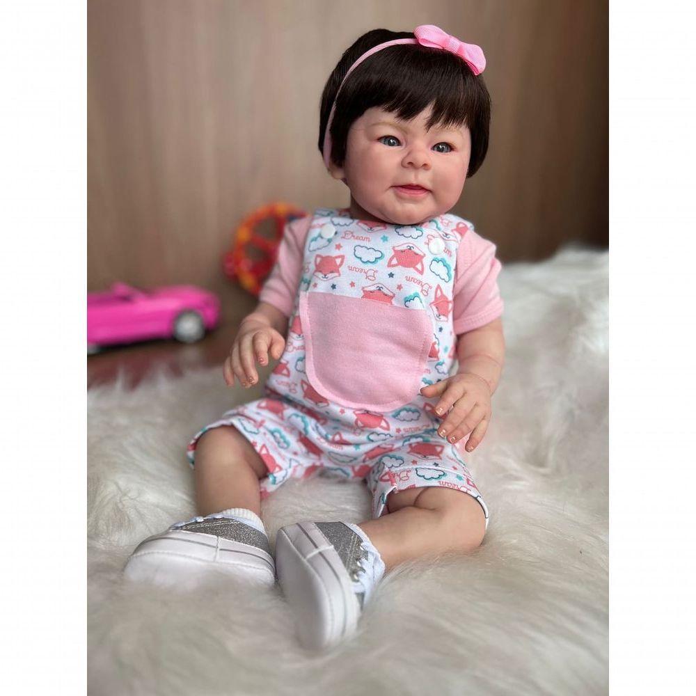 Bebê Reborn Valentina - Kit Simples Corpo Do Bebê Tecido - 2