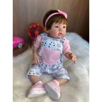 Bebê Reborn Julia - Kit Simples Corpo Do Bebê Tecido - 3