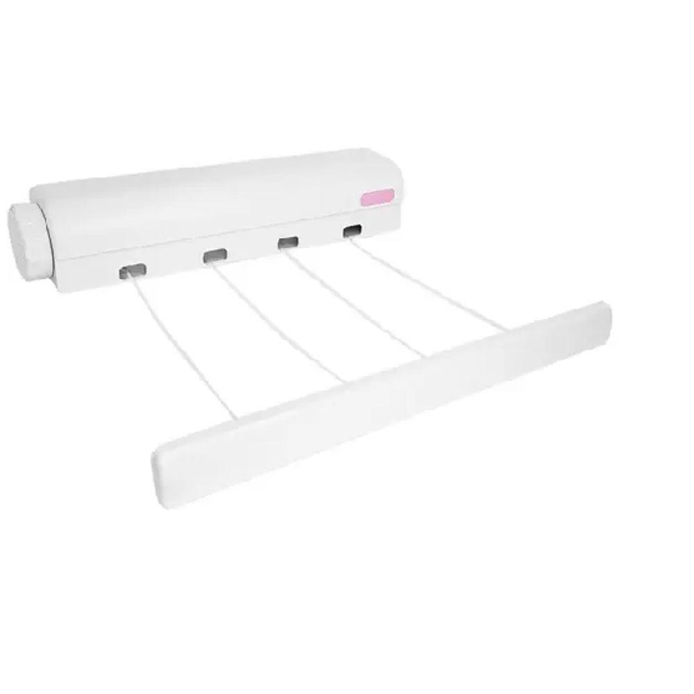 Varal Retrátil Automático Com 4 Cordas Ajustável - 1