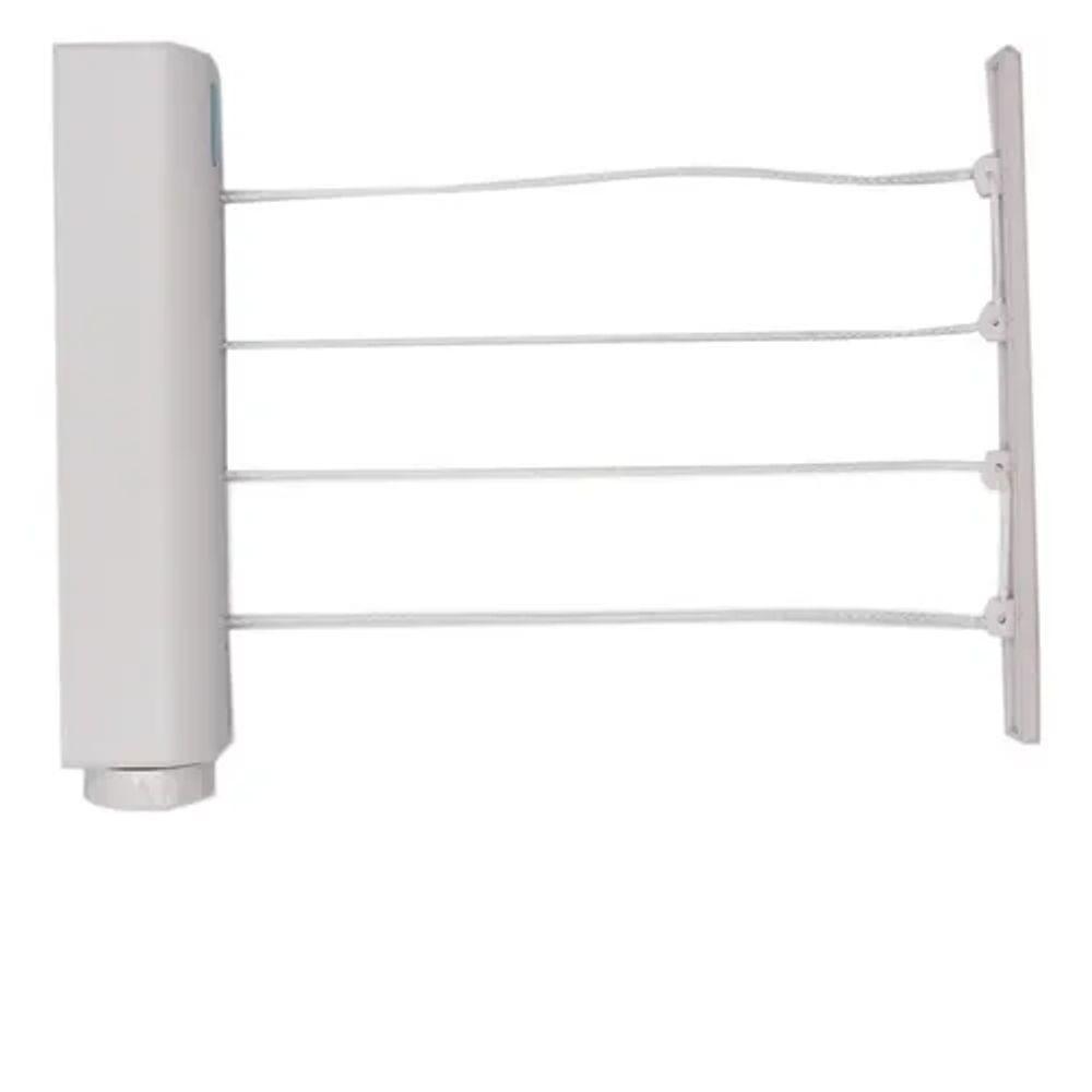 Varal Retrátil Automático Com 4 Cordas Ajustável - 2