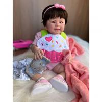 Bebê Reborn Any - Kit Completo Corpo Do Bebê Tecido - 16