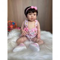 Bebê Reborn Bella - Kit Completo Corpo Do Bebê Tecido - 5