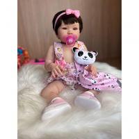 Bebê Reborn Bella - Kit Completo Corpo Do Bebê Tecido - 6