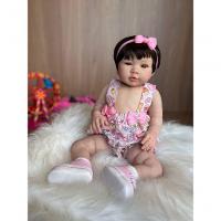 Bebê Reborn Bella - Kit Completo Corpo Do Bebê Tecido - 9