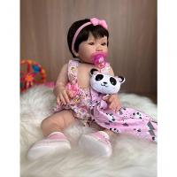 Bebê Reborn Bella - Kit Completo Corpo Do Bebê Tecido - 10