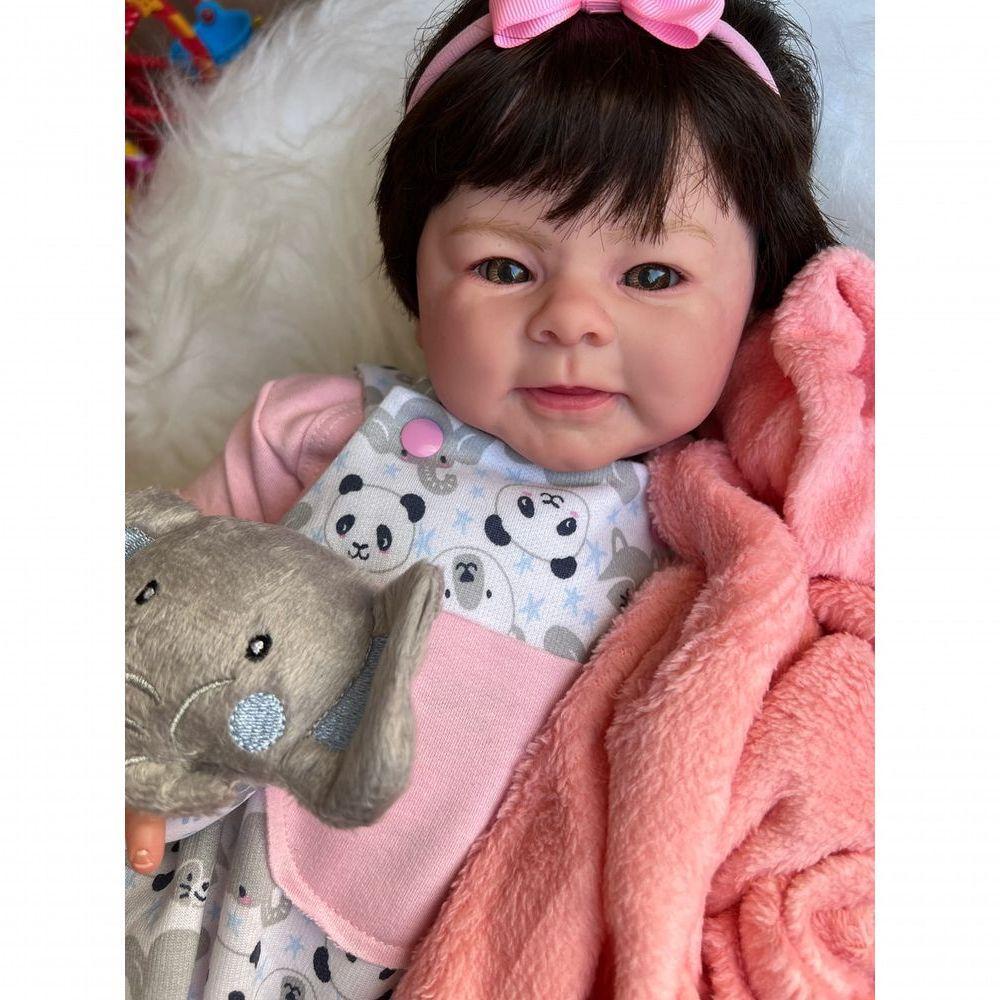Bebê Reborn Clara - Kit Completo Corpo Do Bebê Tecido - 2
