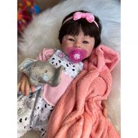 Bebê Reborn Clara - Kit Completo Corpo Do Bebê Tecido - 5