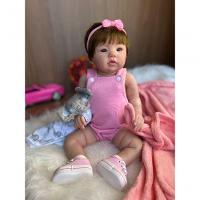 Bebê Reborn Bia - Kit Completo Corpo Do Bebê Tecido - 5