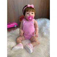 Bebê Reborn Bia - Kit Completo Corpo Do Bebê Tecido - 6