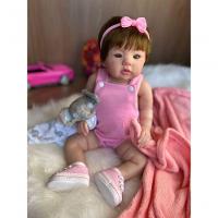 Bebê Reborn Bia - Kit Completo Corpo Do Bebê Tecido - 7