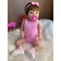 Bebê Reborn Bia - Kit Completo Corpo Do Bebê Tecido - 8