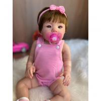 Bebê Reborn Bia - Kit Completo Corpo Do Bebê Tecido - 10