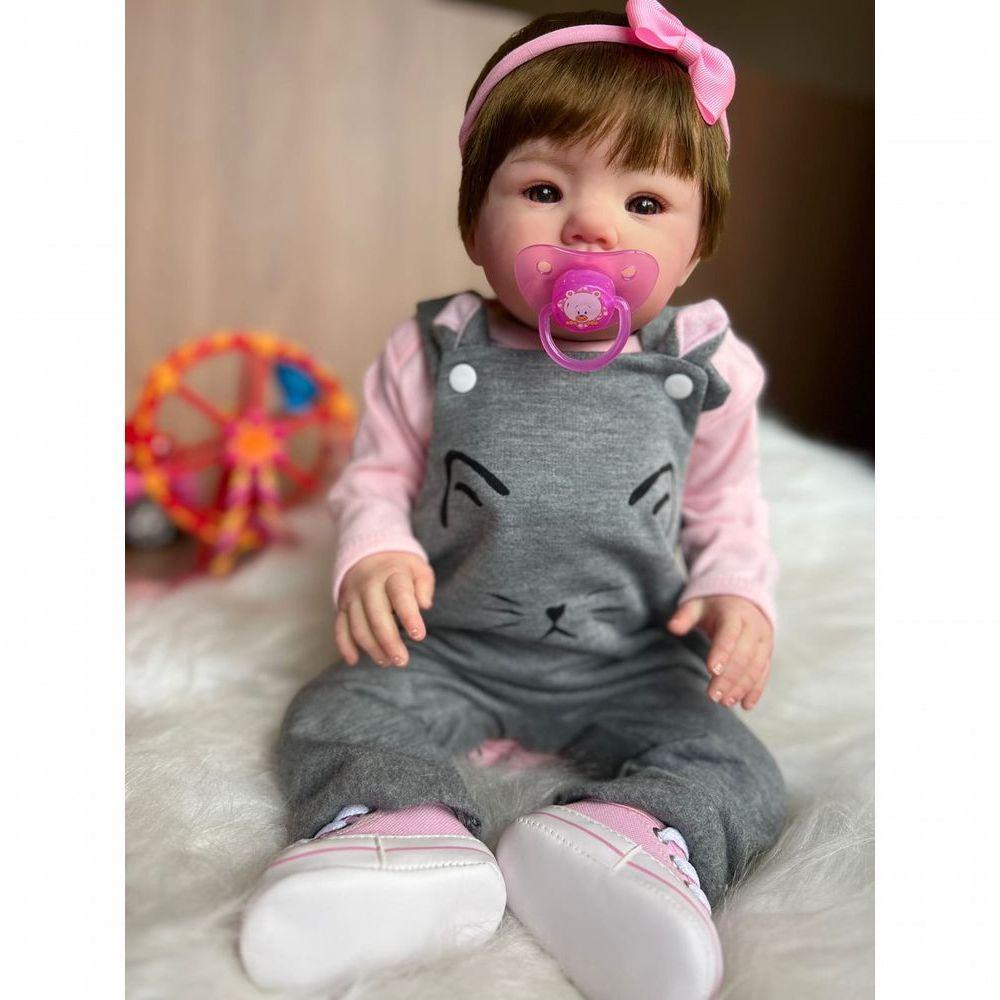 Bebê Reborn Abigail 04 Kit Completopo Do Bebê Vinil - 5