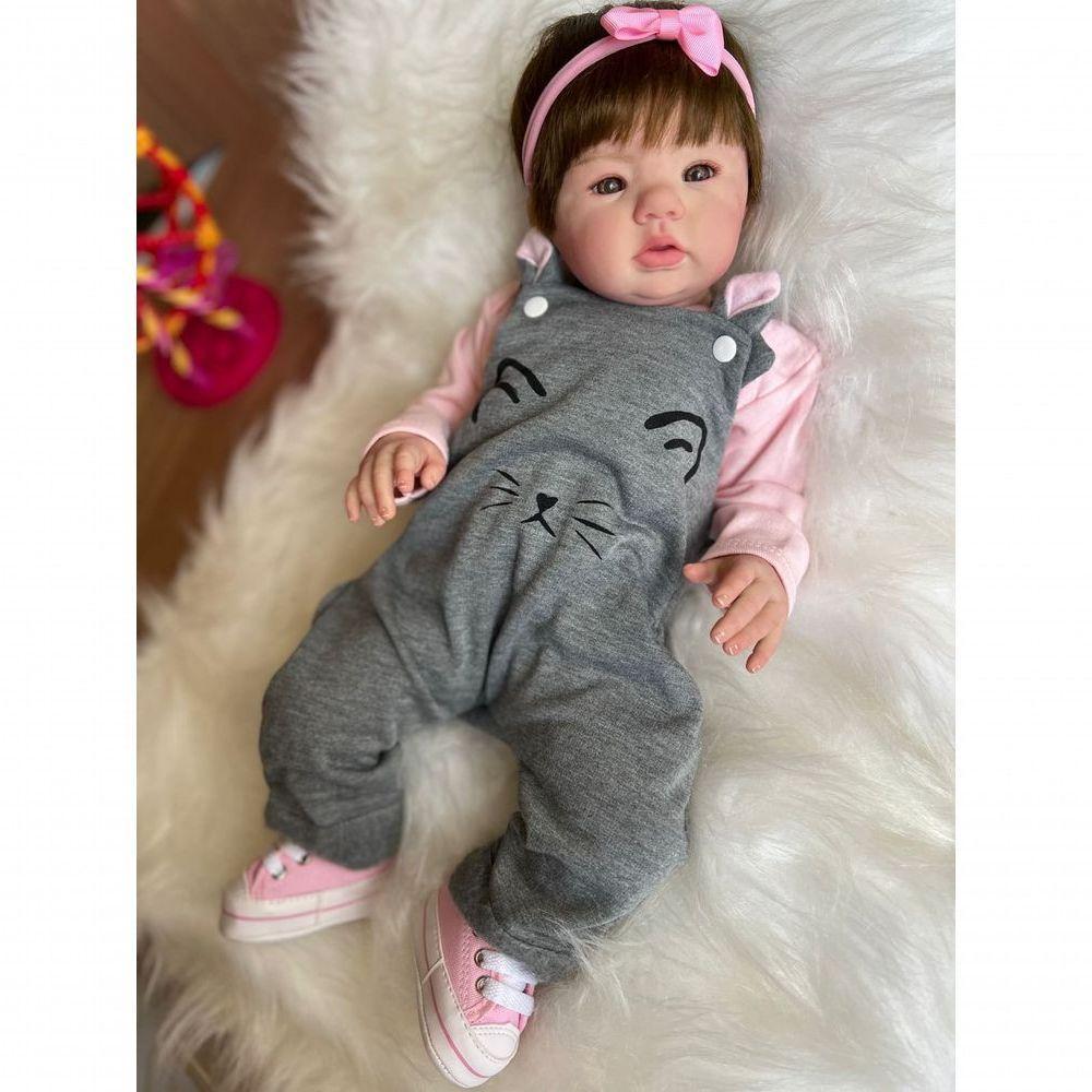 Bebê Reborn Abigail 04 Kit Completopo Do Bebê Vinil - 10