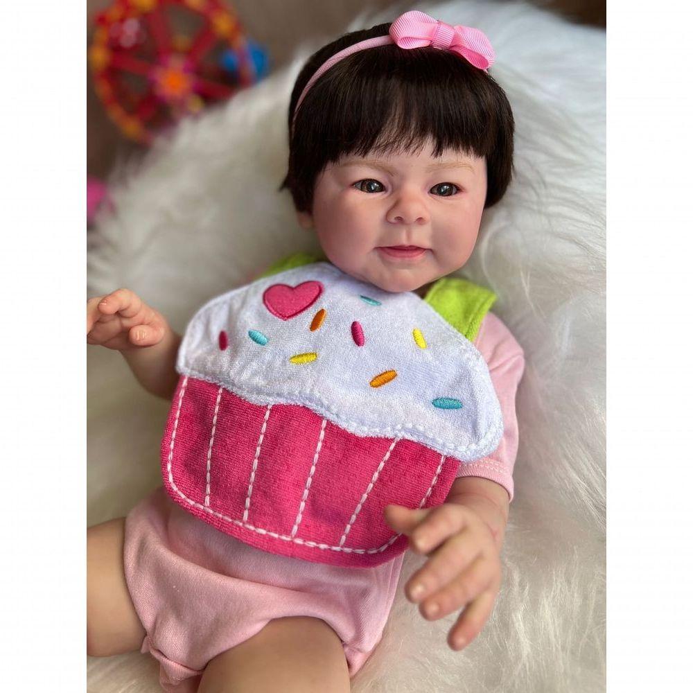 Bebê Reborn Any - Kit Simples Corpo Do Bebê Tecido - 1