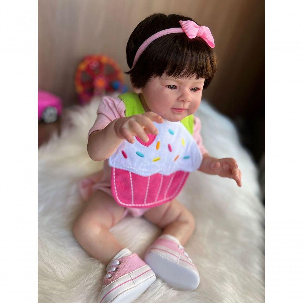 Bebê Reborn Any - Kit Simples Corpo Do Bebê Tecido - 3