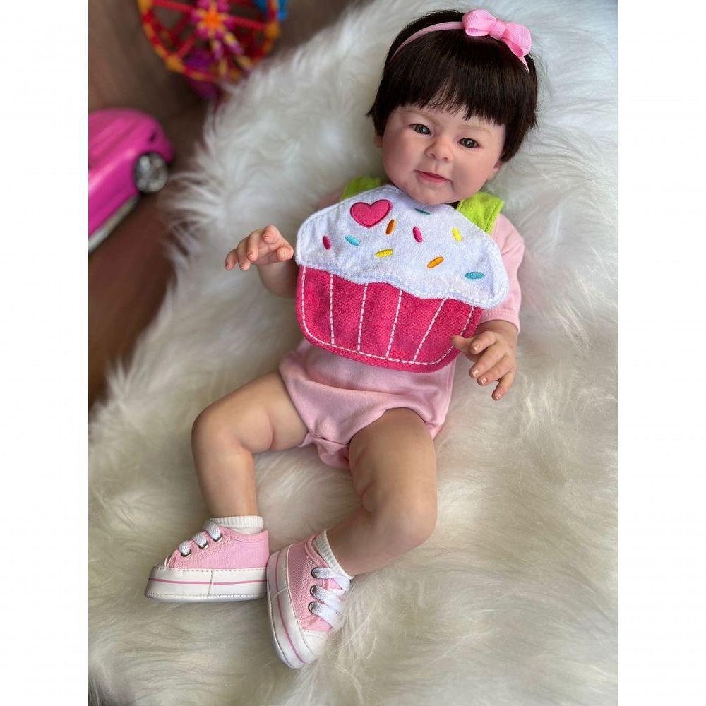 Bebê Reborn Any - Kit Simples Corpo Do Bebê Tecido - 6