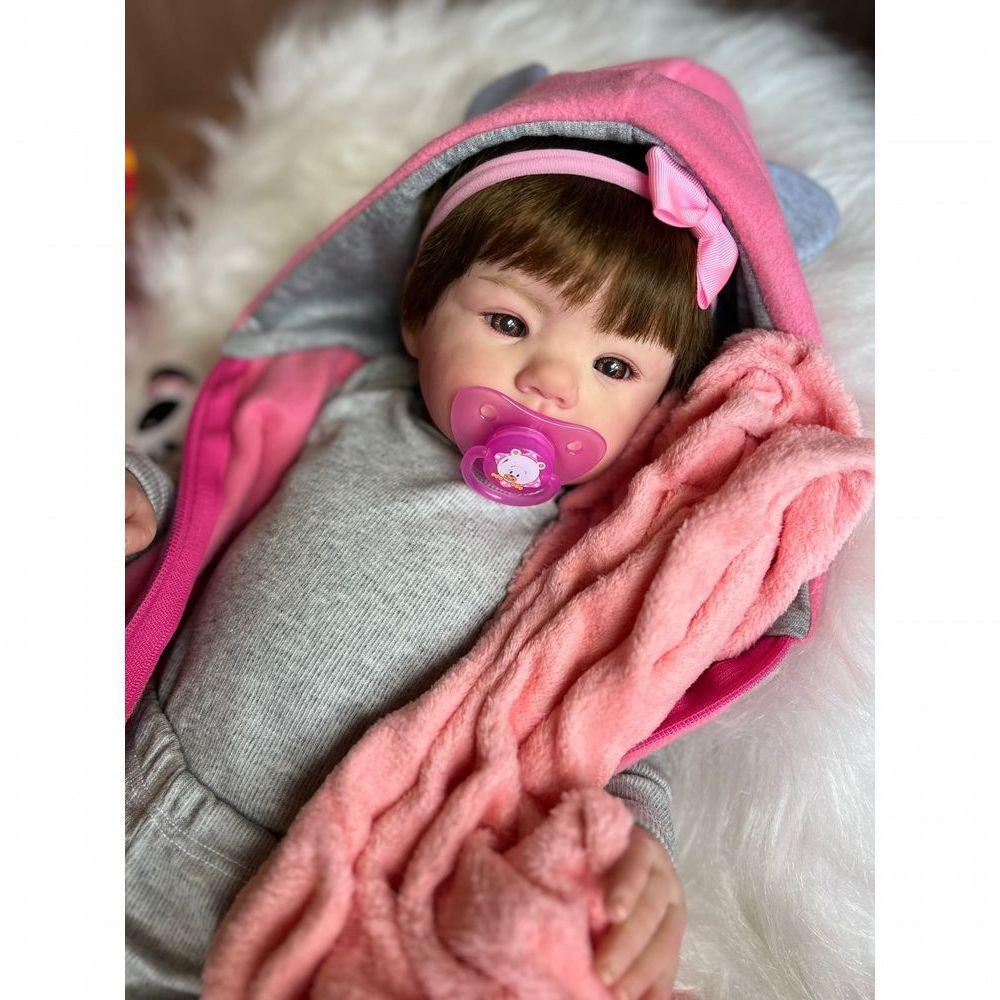 Bebê Reborn Helena - Kit Completo Corpo Do Bebê Tecido - 2