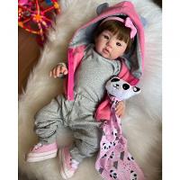 Bebê Reborn Helena - Kit Completo Corpo Do Bebê Tecido - 7