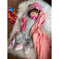 Bebê Reborn Helena - Kit Completo Corpo Do Bebê Tecido - 9