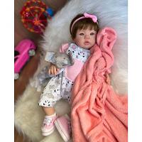 Bebê Reborn Julia - Kit Completo Corpo Do Bebê Tecido - 3